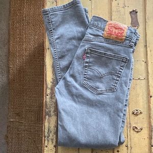 LEVIS JEANS STRETCH 511 WATER<LESS DISTRESSED STRAIGHT SLIM JEANS MENS 32 x 32